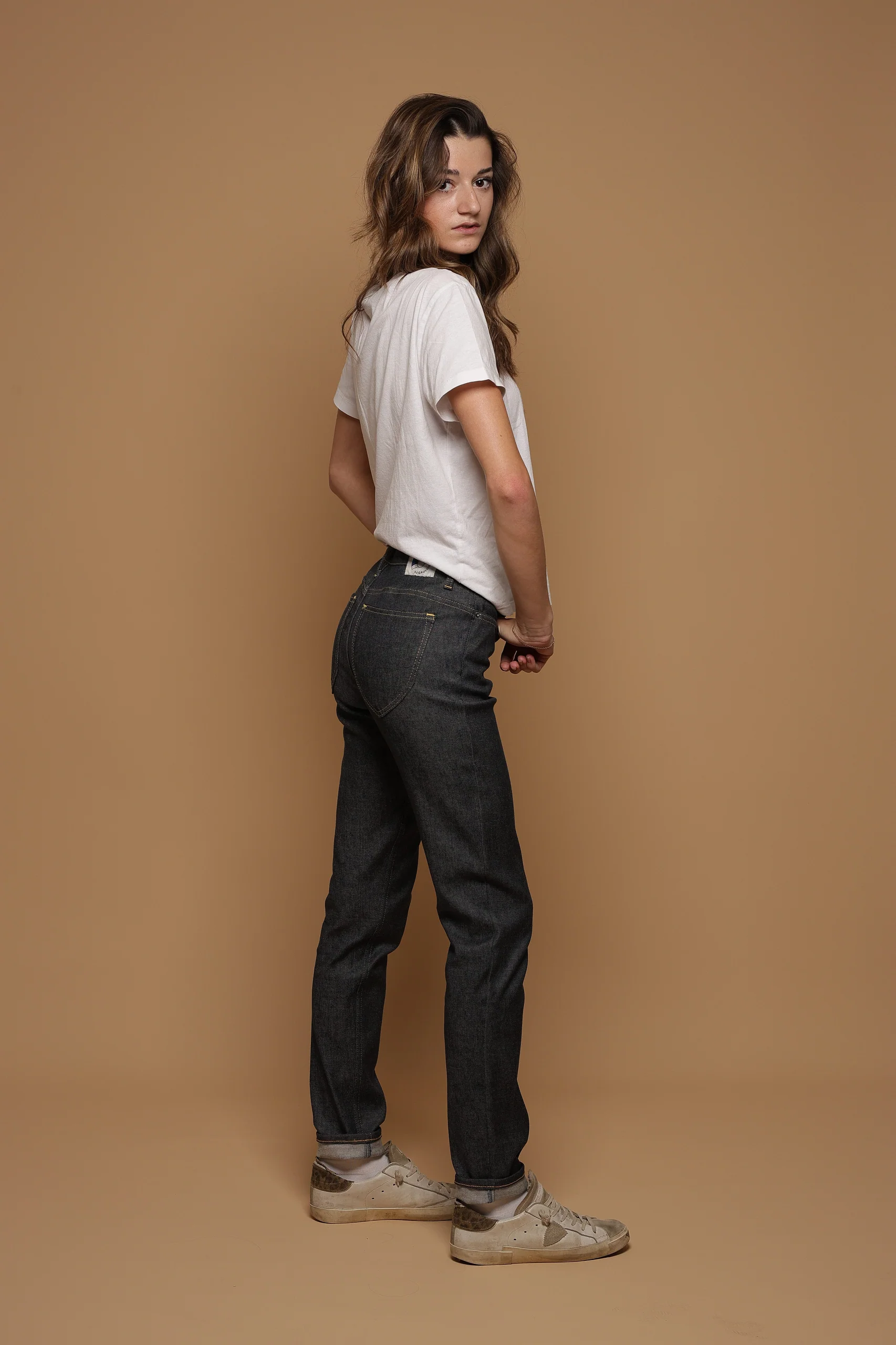 Jeans pour Femme en Lin, Chanvre et Laine